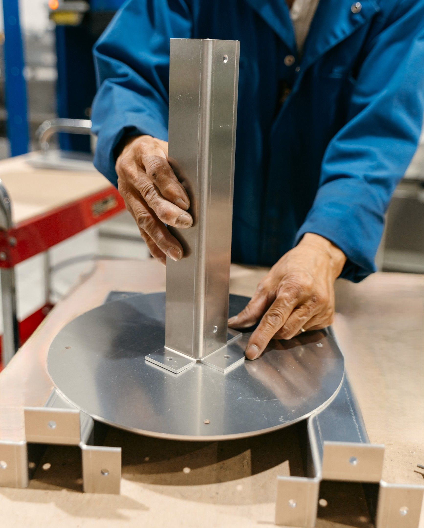 Precision sheet metal fabrication component used in integrated box build assembly services