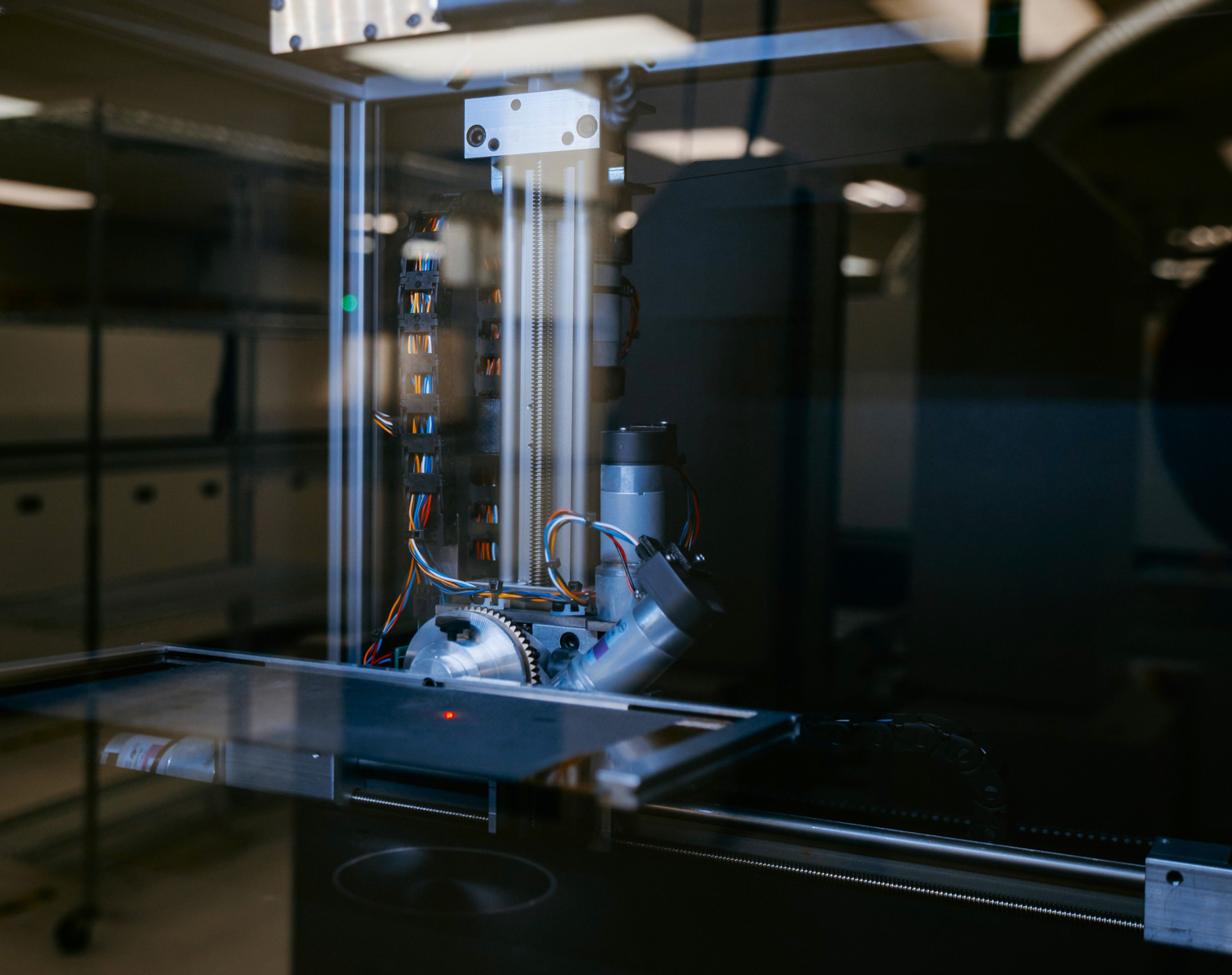 Glenbrook X-ray inspection machine at IMS Electronics manufacturing facility in Calgary, used for quality control in PCB assembly